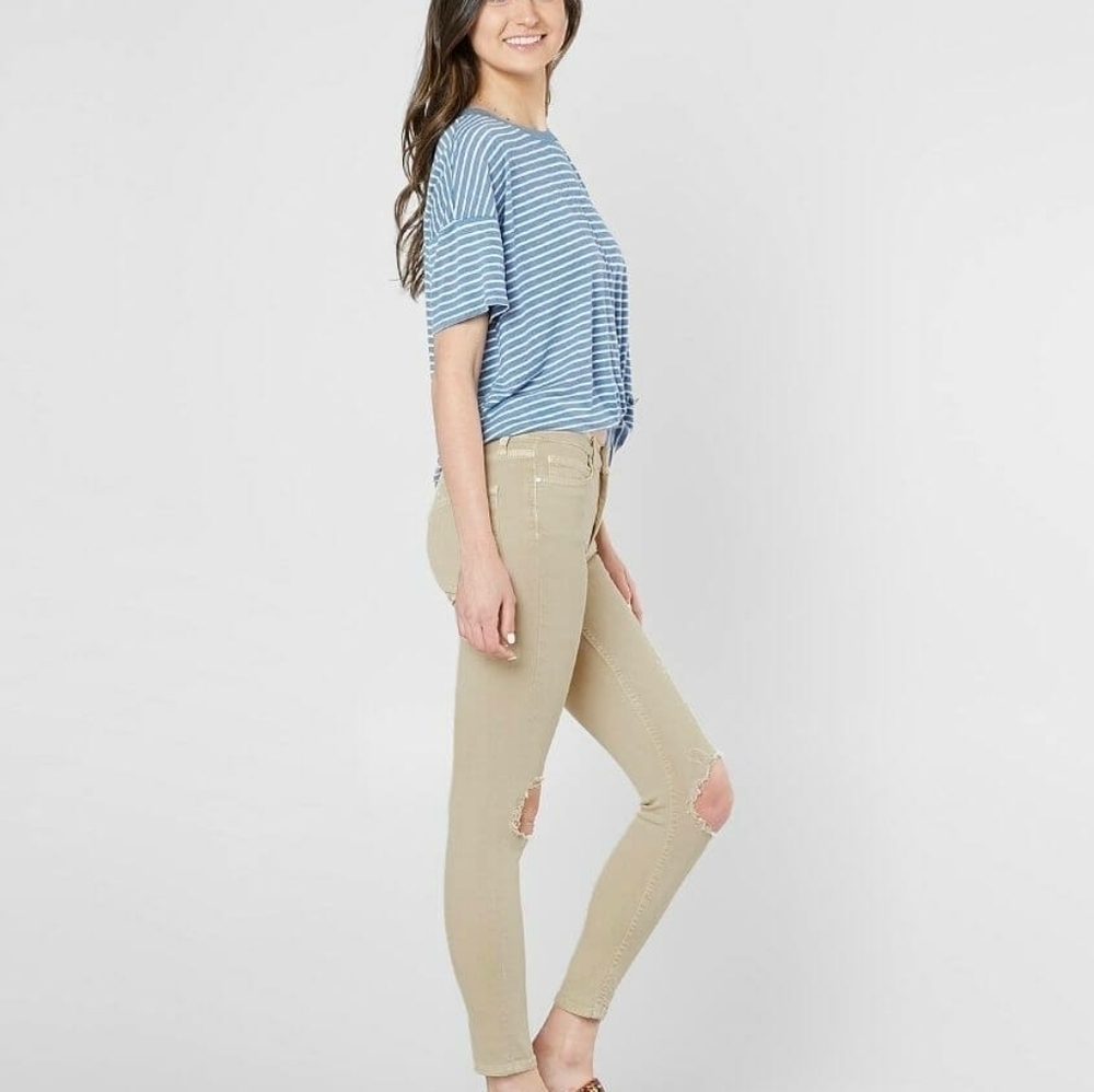 Free People High Rise Ankle Skinny Stretch Pant - Picture 6 of 12